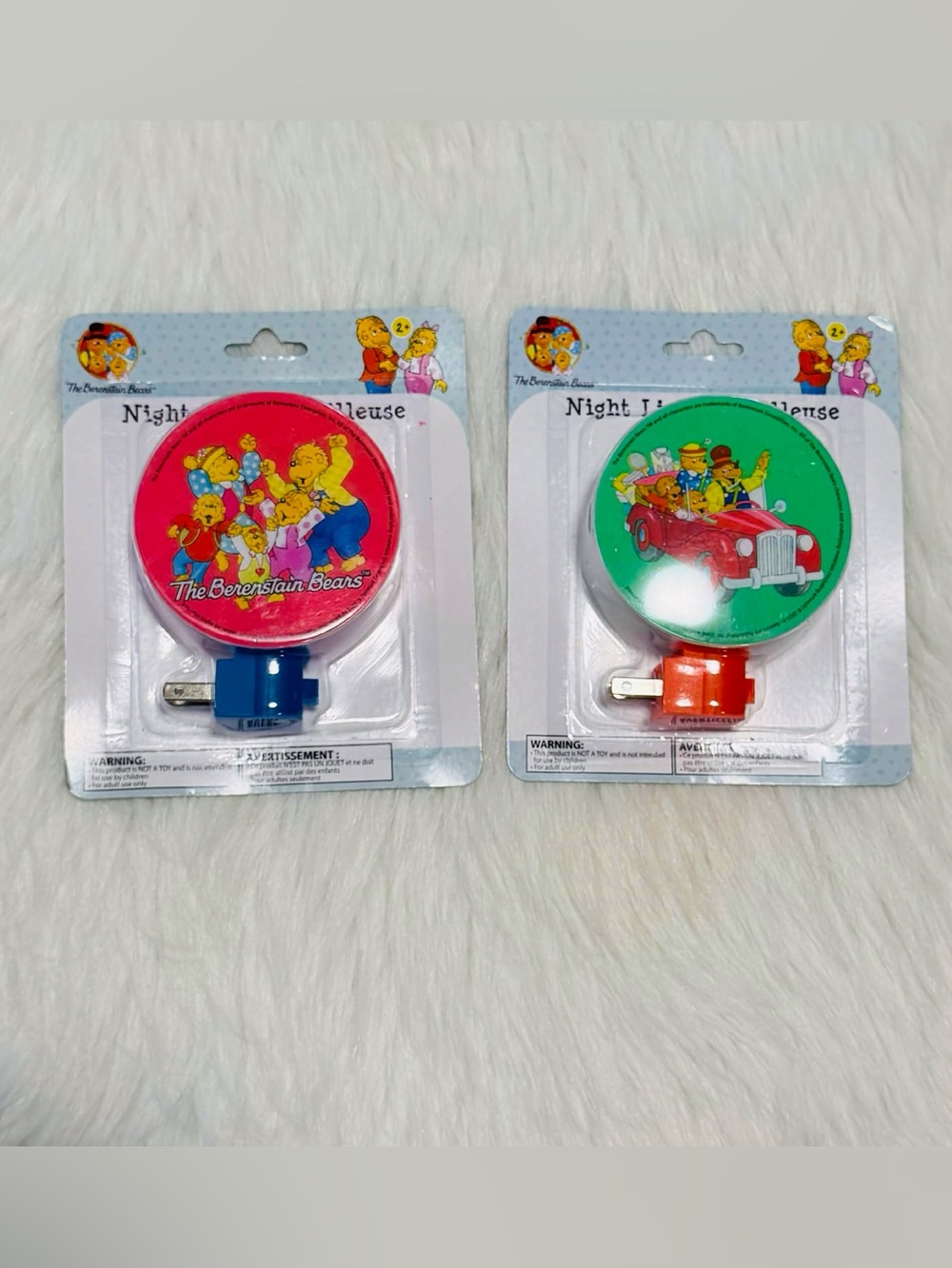 BERENSTAIN BEARS set of  LED Nightlight
